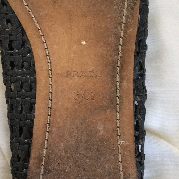 Prada Woven Flats - Picture 5 of 7